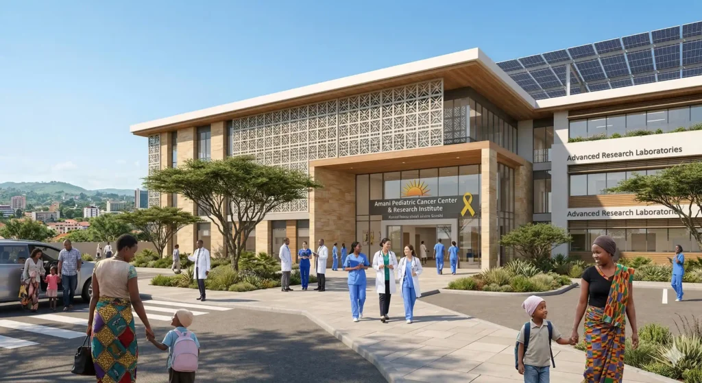 Establishing a State-of-the-Art Pediatric Cancer Treatment Facility