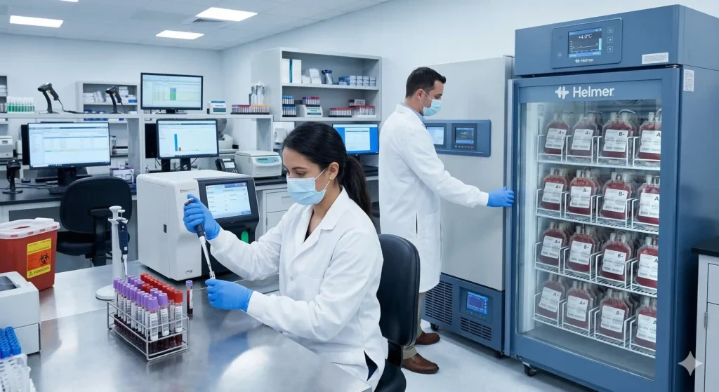 Developing a Modern Blood Bank